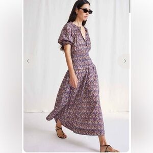 Apiece Apart Marca dress- Bettina Floral Multi